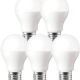 LED Light Bulb (Plastic + Aluminum Housing)
