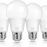 LED Light Bulb (Plastic + Aluminum Housing)