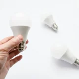 LED Light Bulb (Plastic + Aluminum Housing)