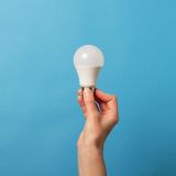 LED Light Bulb (Plastic + Aluminum Housing)