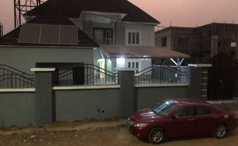 5-Bedroom Duplex With 5KVA Solar System